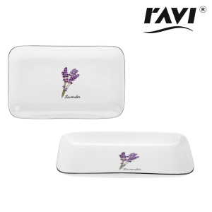 Półmisek Prowansja z porcelany 20cm LAVENDER RAVI